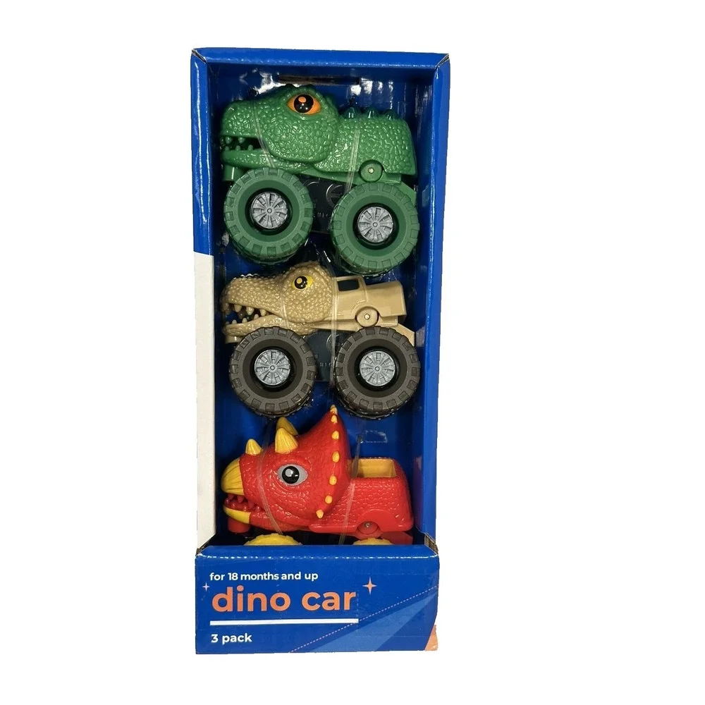3 pack‎ dino cars 18+ months